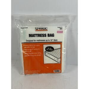 UHaul Mattress Bag Designed For Queen Mattresses Up to 10" Thick New